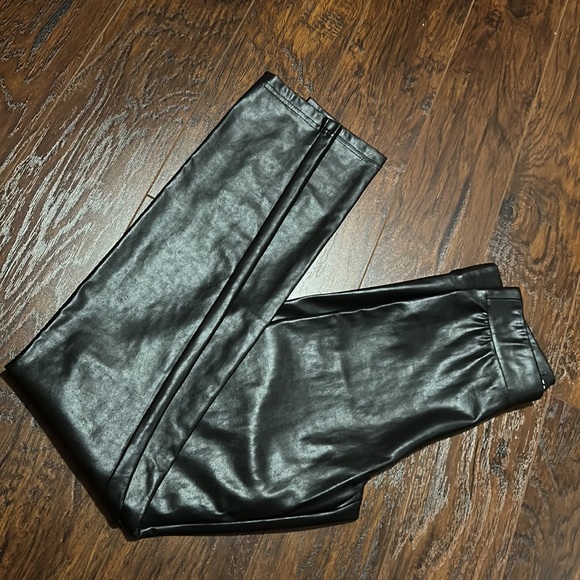 Aritzia/Babaton High-waisted Leather leggings - Picture 2 of 5
